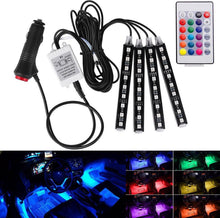 Afbeelding in Gallery-weergave laden, LED Auto Interieur Verlichting 12V RGB