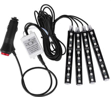 Afbeelding in Gallery-weergave laden, LED Auto Interieur Verlichting 12V RGB