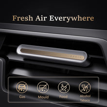 Afbeelding in Gallery-weergave laden, Car Air Freshener Metaal en Hout Antraciet Bruin Car Parfume